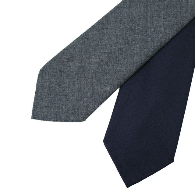RINGJACKET Napoli スフォデラータ ソリッドタイ グレー・ネイビー | RING JACKET MEISTER ONLINE STORE