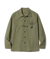 Lot No. BR15123 / U.S. MARINE CORPS M-1944 HERRINGBONE UTILITY JACKET-TOYO ENTERPRISE ONLINE STORE