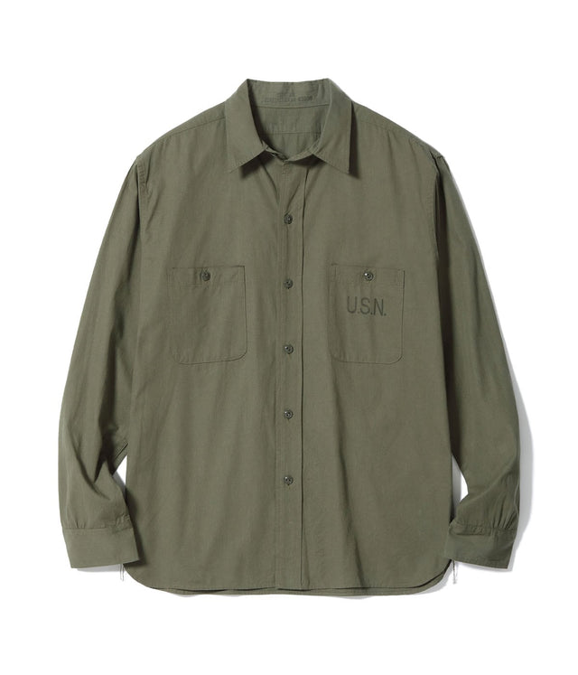 Lot No. BR29659 / UTILITY SHIRTS N-3 “CONTRACT NTsx-83000” (LONG SLEEVE)-TOYO ENTERPRISE ONLINE STORE