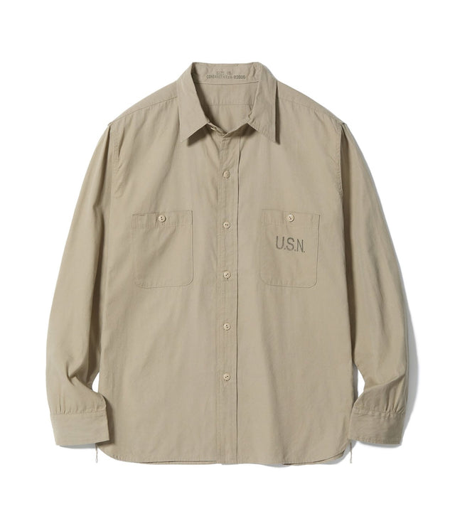 Lot No. BR29659 / UTILITY SHIRTS N-3 “CONTRACT NTsx-83000” (LONG SLEEVE)-TOYO ENTERPRISE ONLINE STORE
