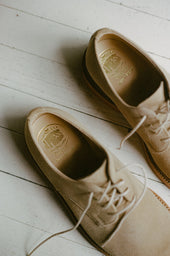 "Dirty" Suede Bucks