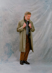 Made In England Iridescent Waterproof Raincoat