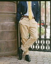 Grasshopper Club Embroidered Corduroy Pant