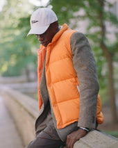 Down Puffer Vest Trim Fit