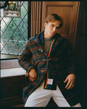 Made In England Macduff Tartan Classic Morris Duffle Coat