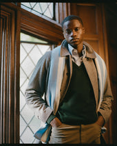 Tartan Lambswool V Neck Sweater