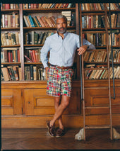 Made In Usa Patchwork Authentic Madras Shorts