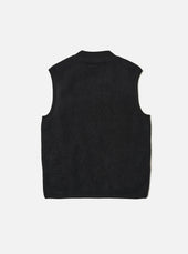 Wool Fleece Zip Waistcoat