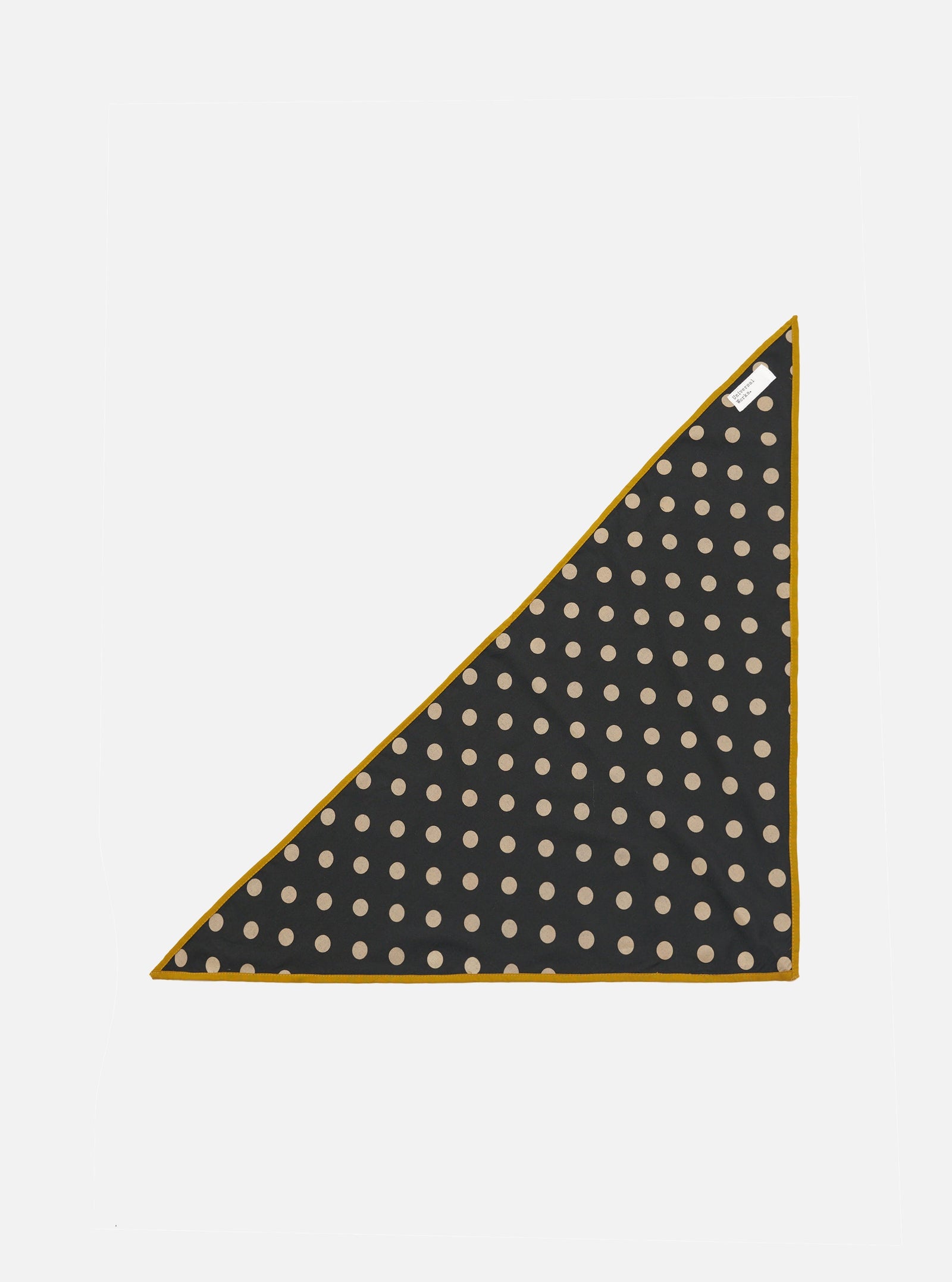 Bold Dot Print Rayon Scout Scarf