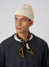 Bold Dot Print Rayon Scout Scarf