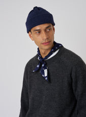 Bold Dot Print Rayon Scout Scarf