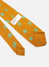Bold Dot Print Rayon Tie