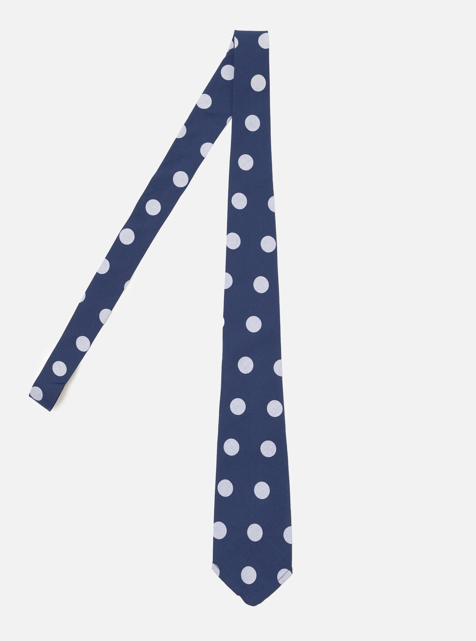 Bold Dot Print Rayon Tie