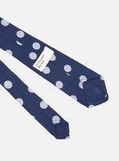 Bold Dot Print Rayon Tie