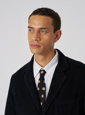 Bold Dot Print Rayon Tie