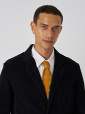 Bold Dot Print Rayon Tie