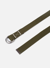 Canvas Webbing O Ring Belt