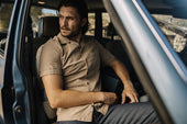 The Wrench Double Gauze Organic Cotton Shirt - Sand