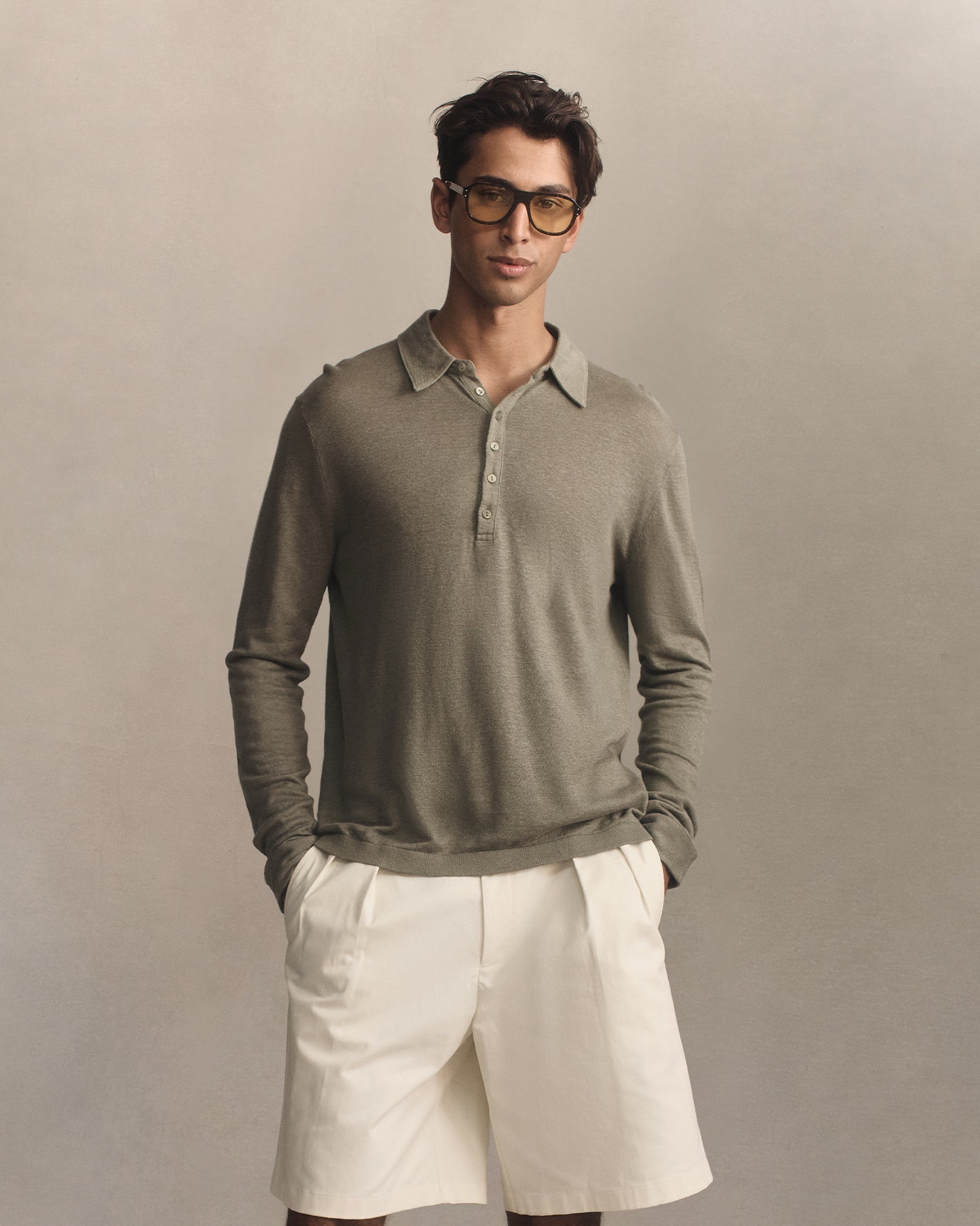 Linen Polo