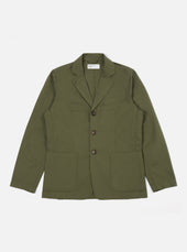 Light Olive Twill London Jacket