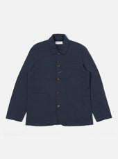 Navy Twill Bakers Jacket