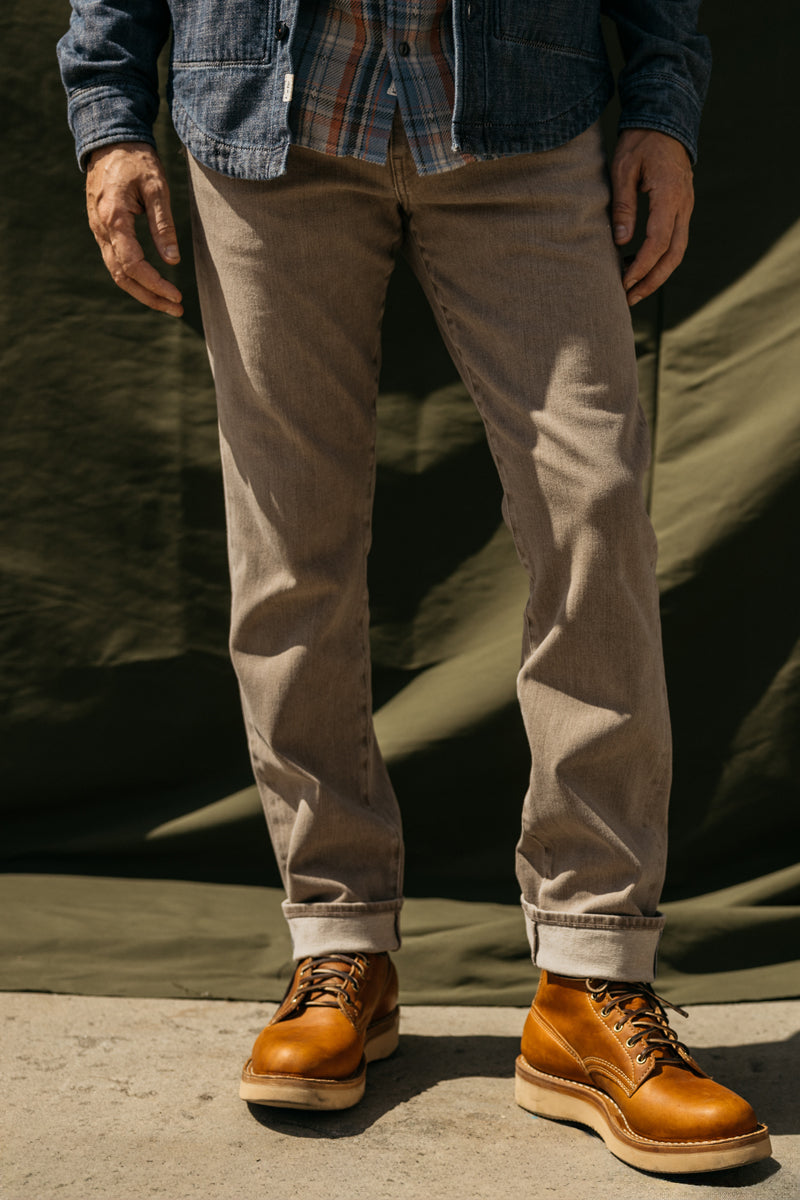 The Hammer Straight - Dusty Brown 10.5oz Selvedge - 40