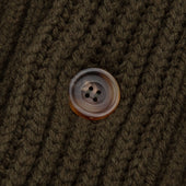 Superfine Lambswool Shawl Collar Cardigan In