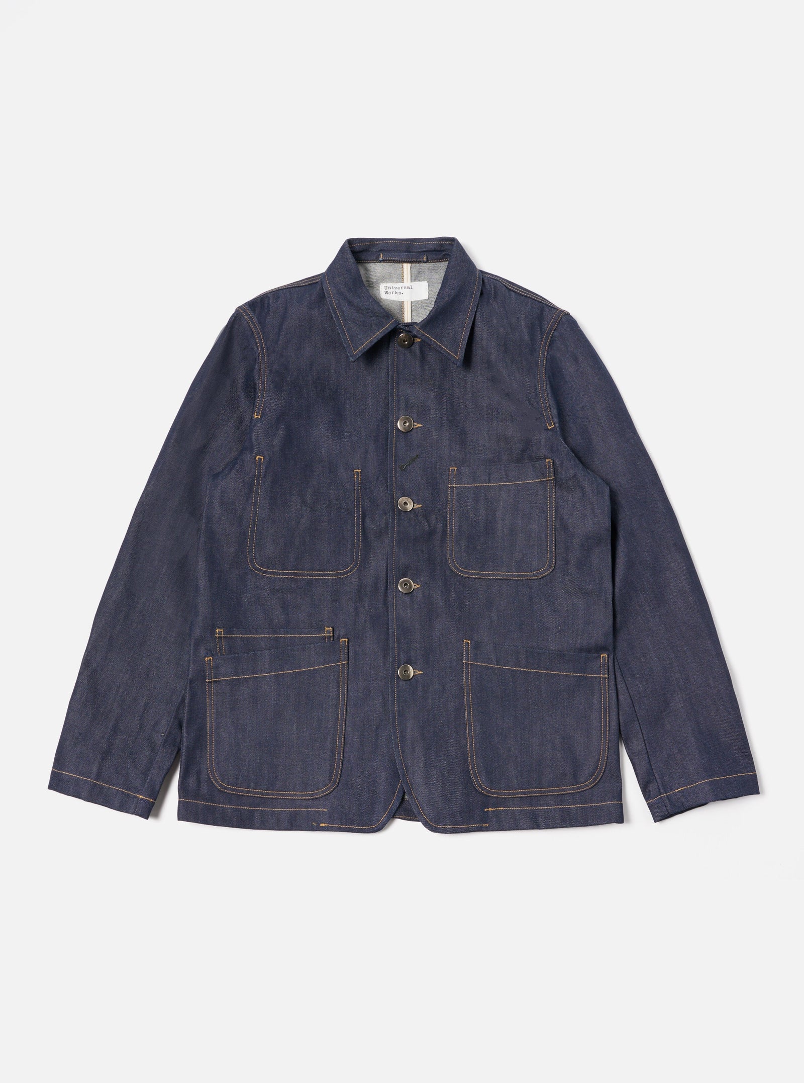 13oz Selvedge Denim Bakers Chore Jacket