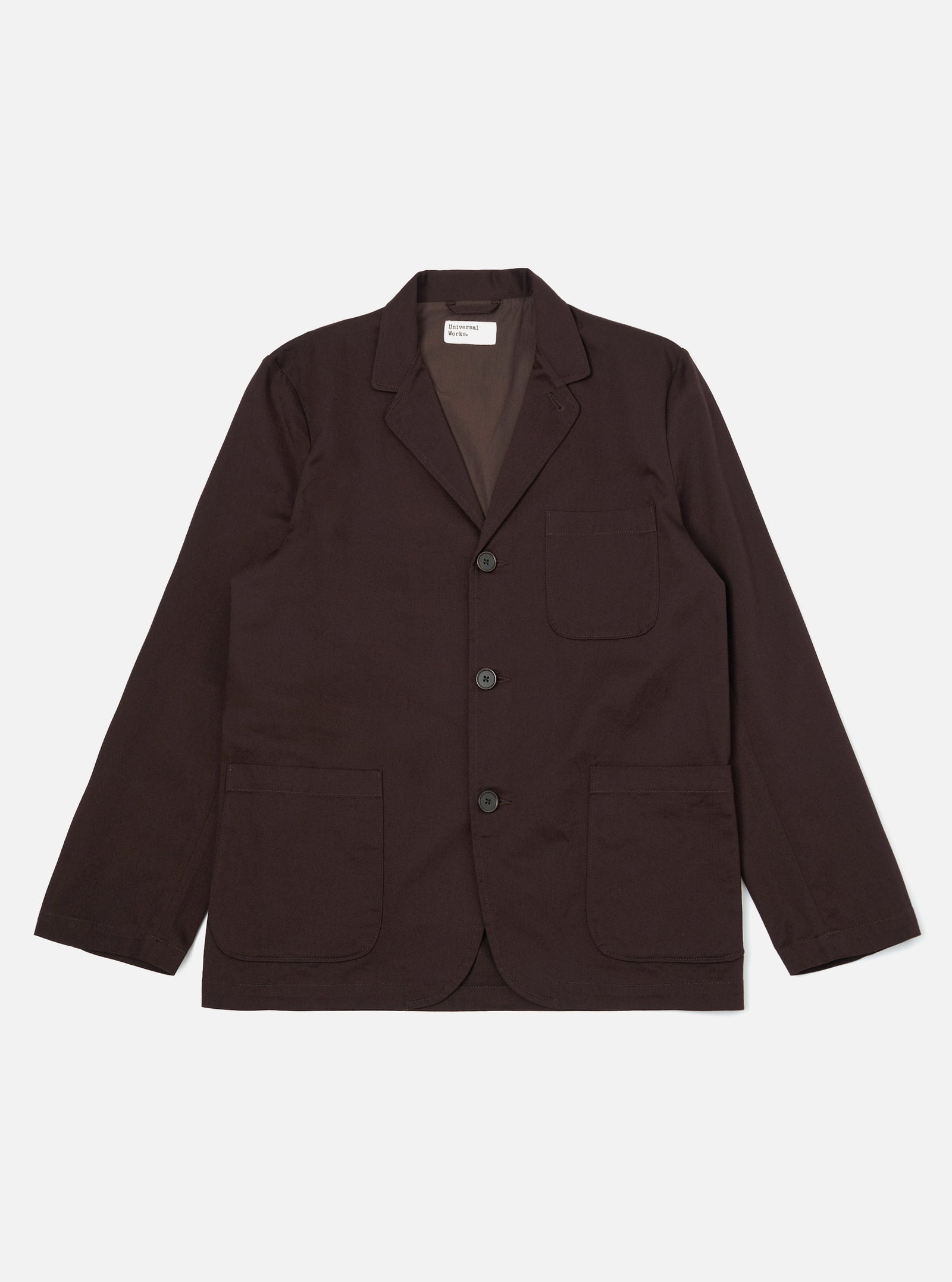 Twill Three Button Jacket