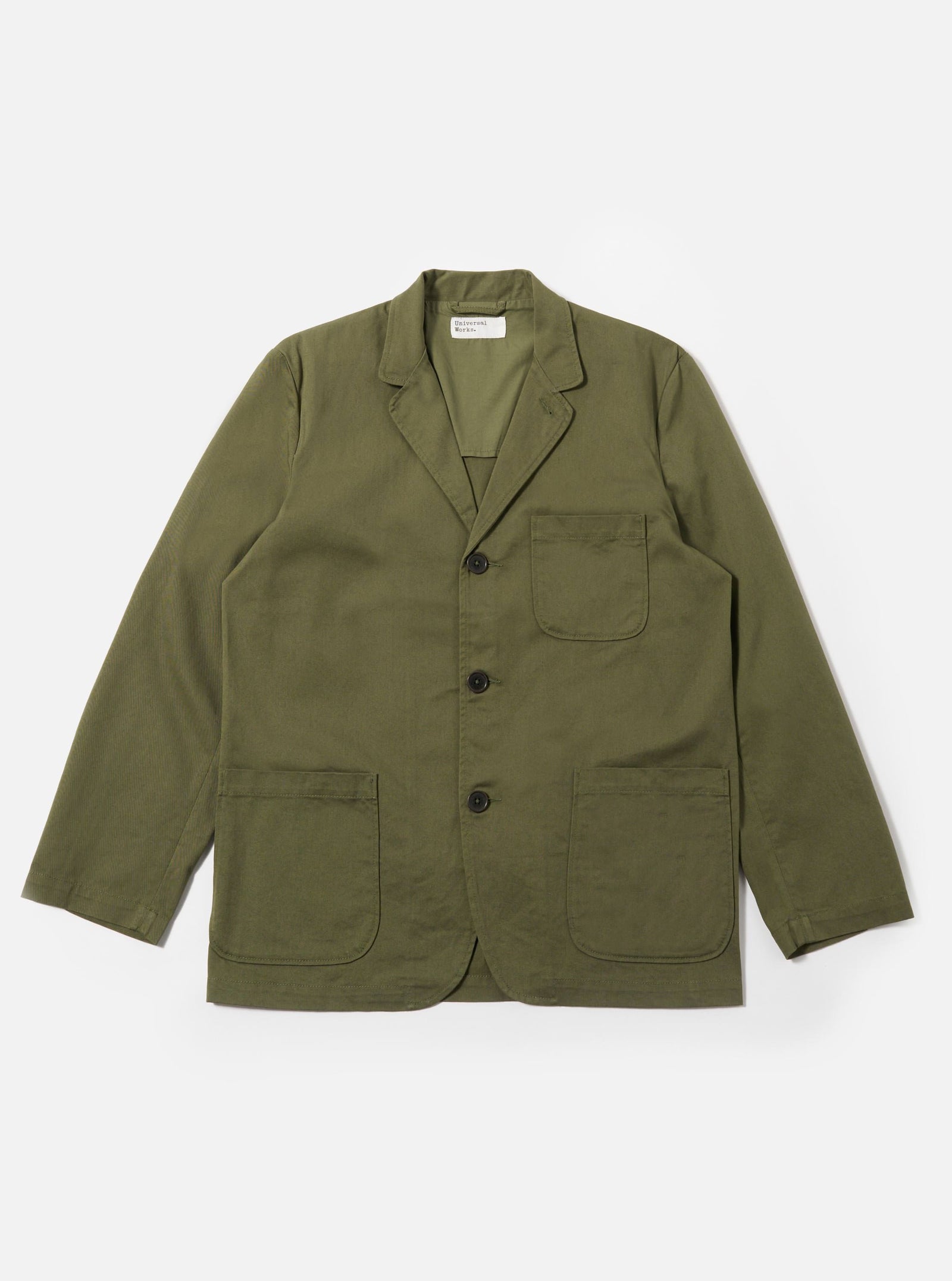 Light Twill Three Button Jacket