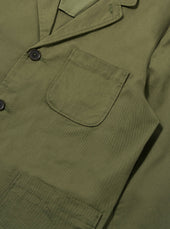 Light Twill Three Button Jacket