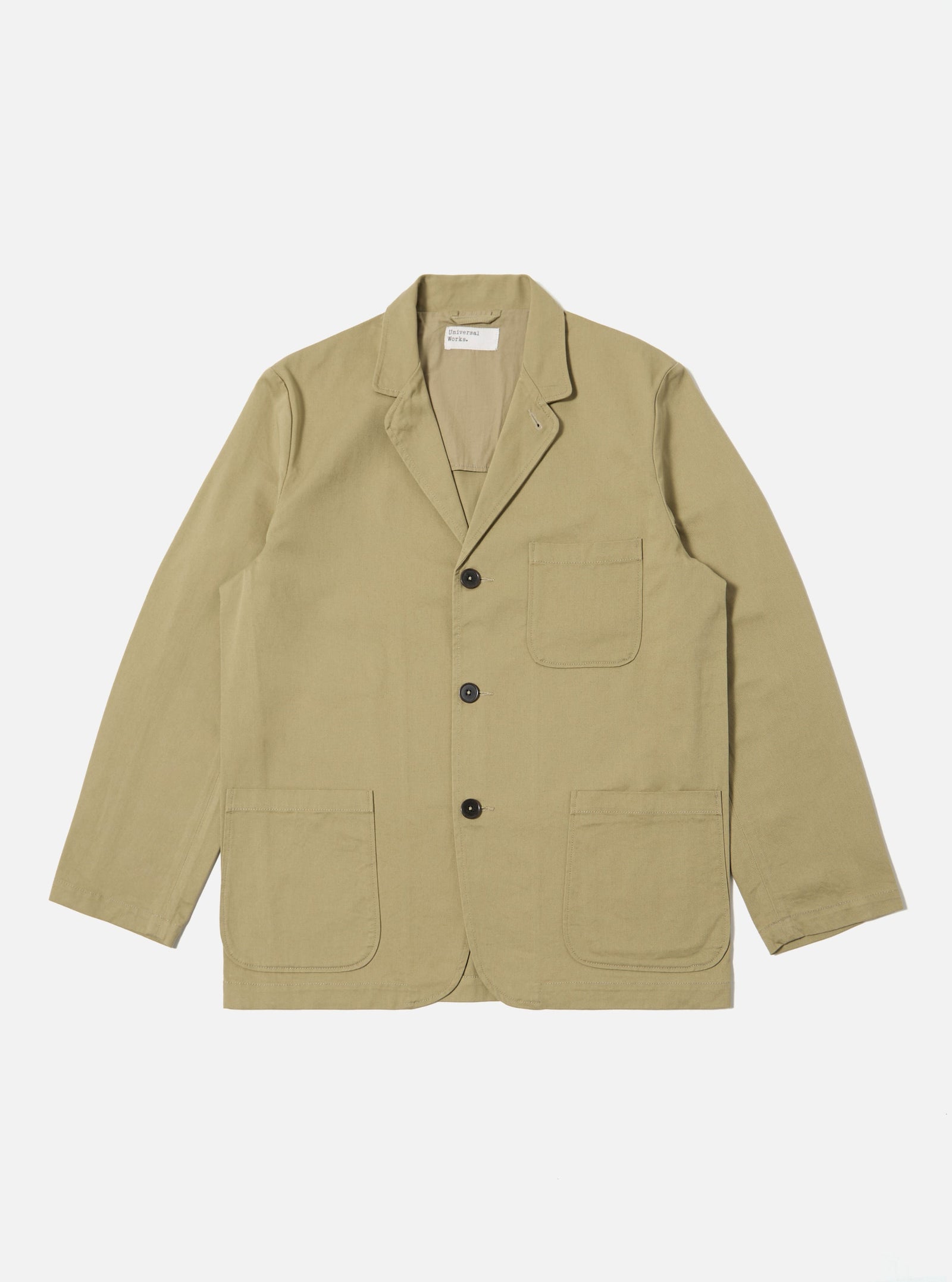 Twill Three Button Jacket