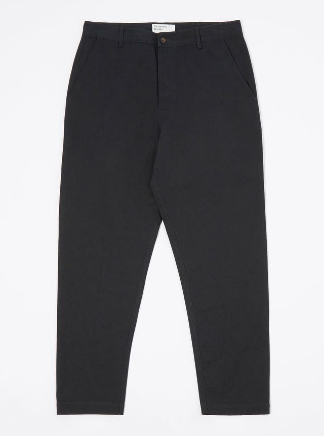 Black Twill Military Chino