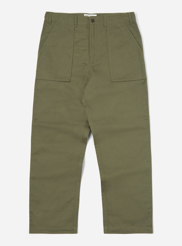 Light Olive Twill Fatigue Pant (Undarted)