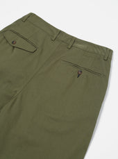 Light Twill Double Pleat Pant