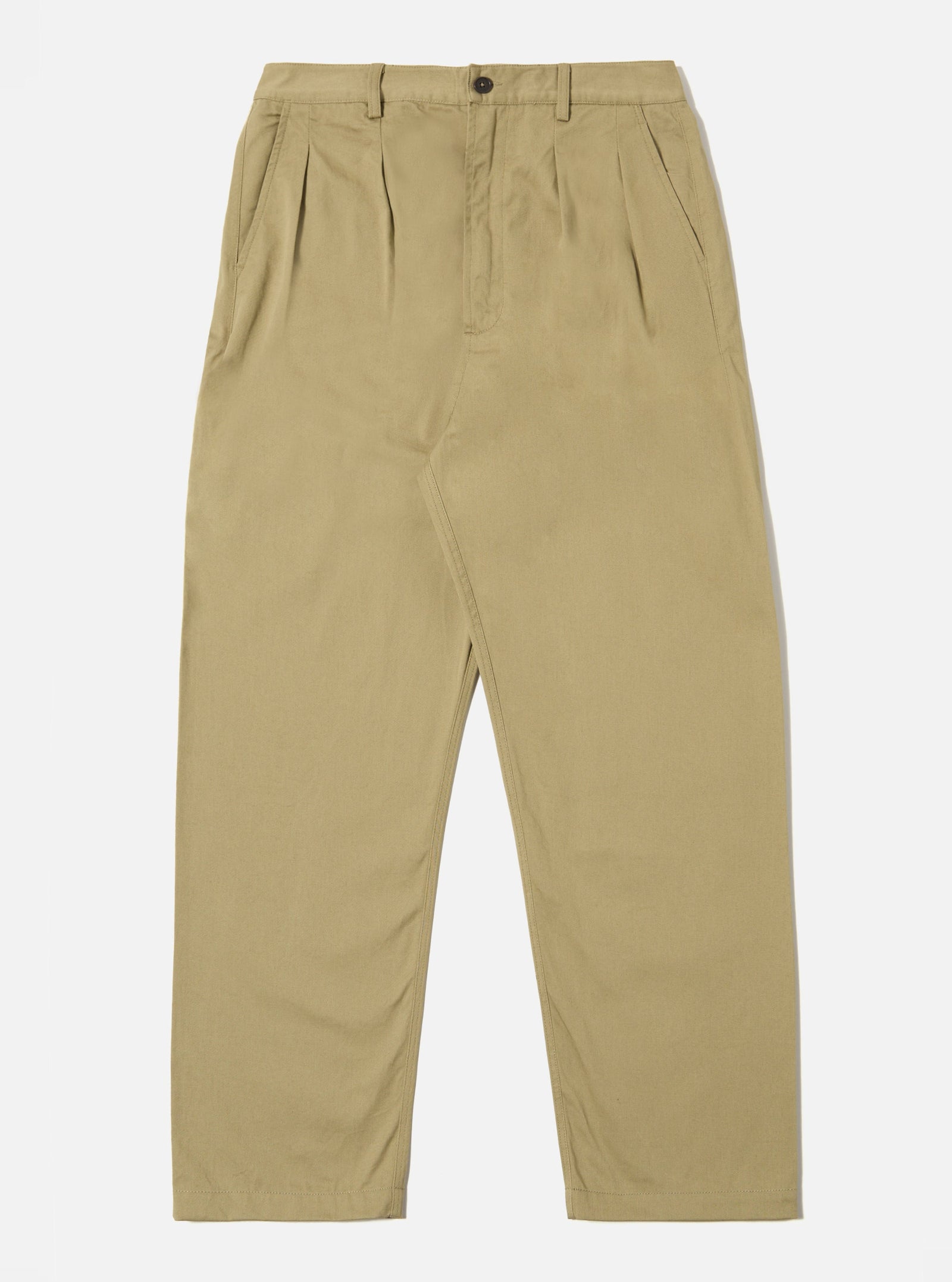 Twill Double Pleat Pant