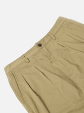 Twill Double Pleat Pant