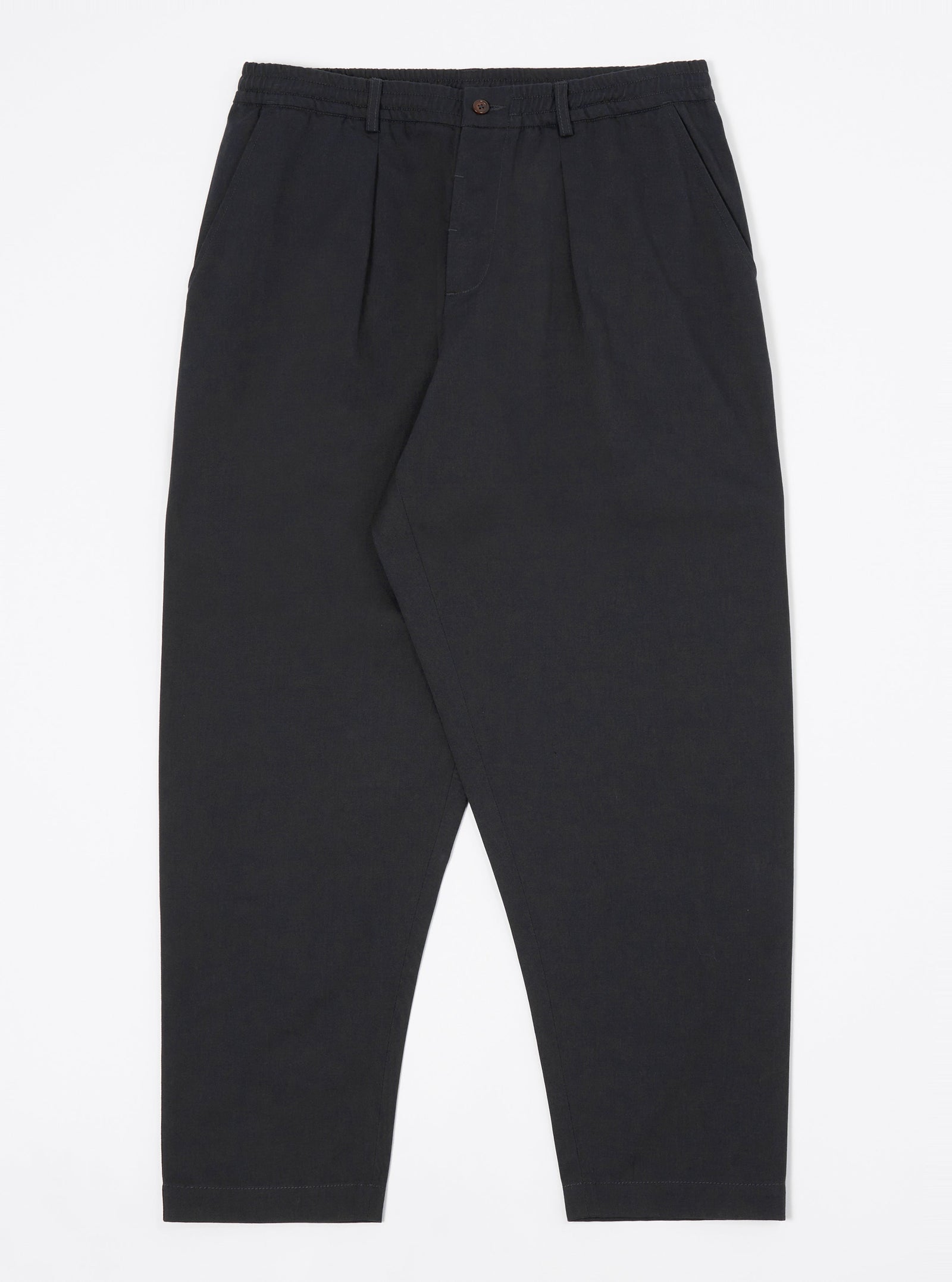 Twill Pleated Track Pant