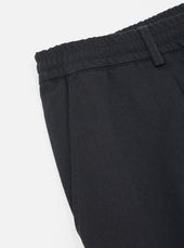 Twill Pleated Track Pant