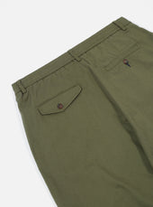 Light Twill Pleated Track Pant