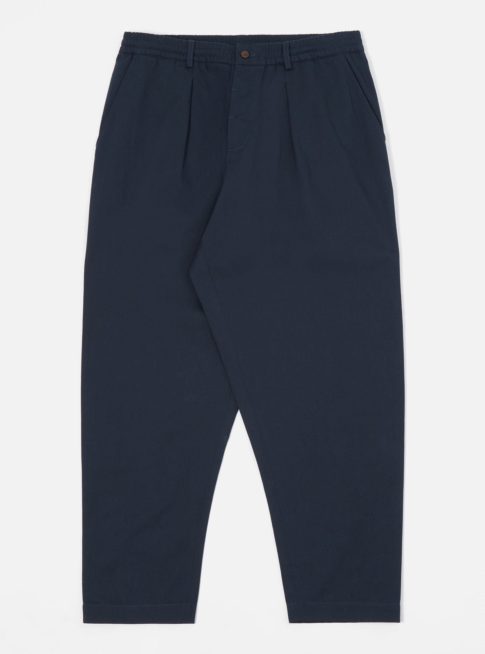 Twill Pleated Track Pant