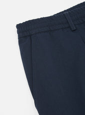 Twill Pleated Track Pant