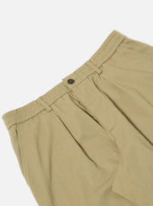 Twill Pleated Track Pant