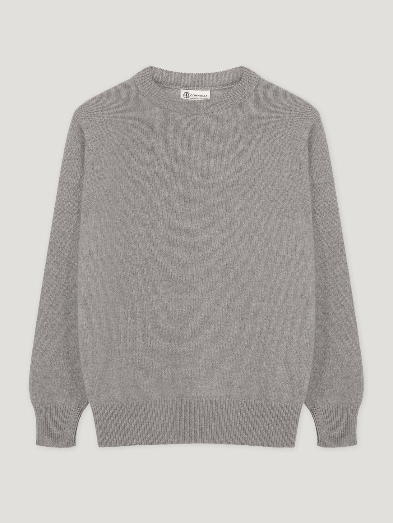 Grey 4 Ply Favourite Sweater