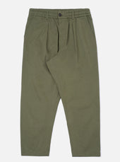 Light Olive Twill Oxford Pant