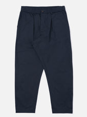 Navy Twill Oxford Pant