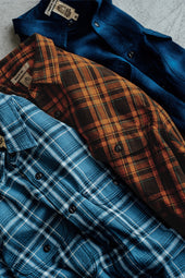 The Brace Vintage Nep Plaid -Sunset