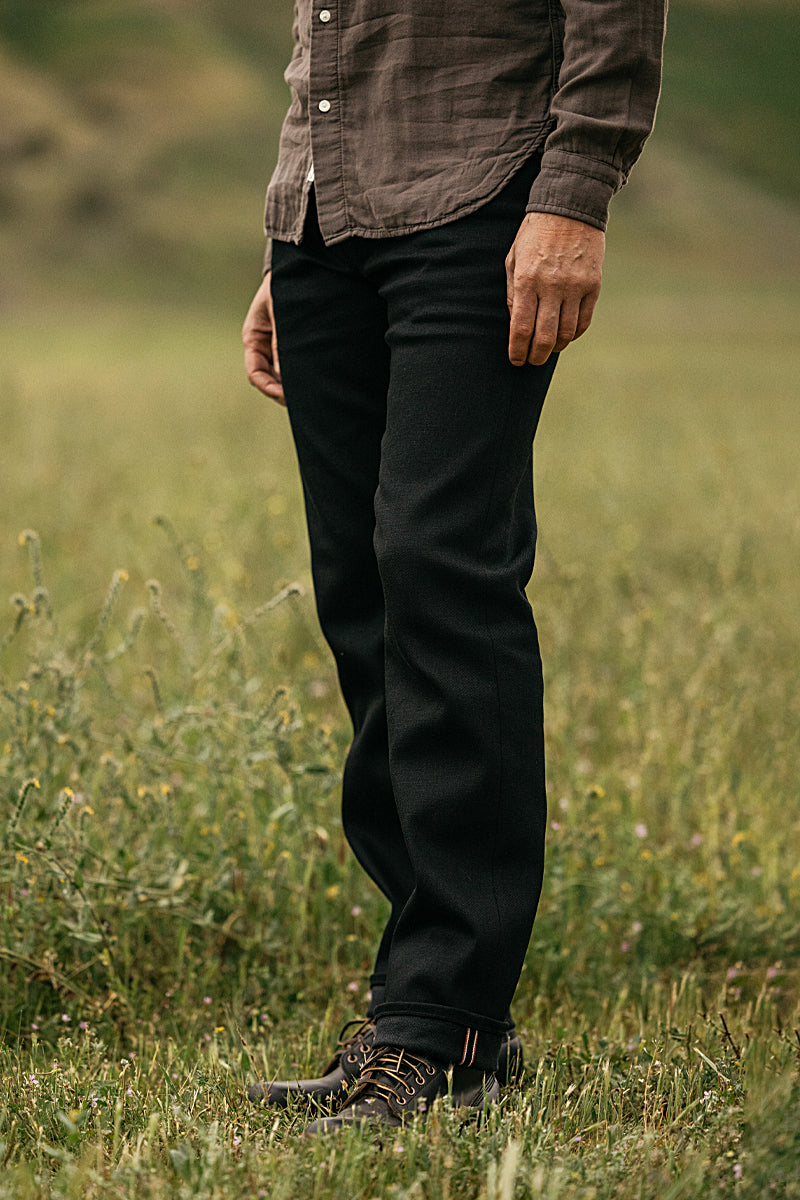 The Hammer Straight - Black Raw 14oz Selvedge - 40