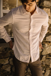 The Ripper Double Gauze Organic Cotton Shirt - Fresh Pink