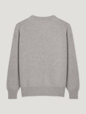 Grey 4 Ply Favourite Sweater